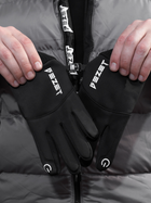 Тактичні рукавички BEZET 6351 XL Чорні (2000124222874) - зображення 8