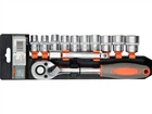 Набор головок торцевых STHOR 1/2" М10-24мм (58633)