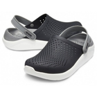 Сабо Crocs Literide Clog 40-41 р 25.8-26.7 см Чорні з сірим 204592-05M-M8/W10 Black/Smoke
