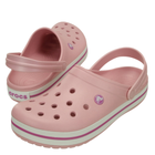 Сабо Crocs Crocband Clog 38 р 24.3-24.8 см Розовые 11016-6MB-M6/W8 Pearl