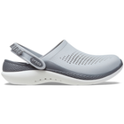 Сабо Crocs LiteRide 360 Clog 37 р 23.2-24 см Светло серые 206708-M5/W7 Light Grey/Slate Grey