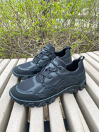 Кросівки чоловічі тактичні ShoesBand Чорні Натуральна шкіра з текстильною сіткою 41 (27 см) (S84141) - зображення 4