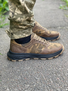 Кроссовки мужские тактические ShoesBand Коричневые Натуральный нубук с текстильной сеткой 45 (29,5 см) (S32001-1) - изображение 1