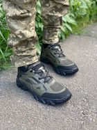 Кроссовки мужские тактические ShoesBand Хаки на черной подошве Натуральная кожа 42 (27,5 см) (S84141-3) - изображение 4