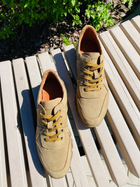 Кросівки чоловічі тактичні ShoesBand Пісочні Натуральний нубук + перфорована шкіра з німецької шкіряною підкладкою 42 (27,5 см) (S38011) - зображення 7