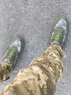 Кроссовки женские тактические ShoesBand Хаки Натуральный нубук с текстильной сеткой 38 (24,5-25 см) (S32011) - изображение 4