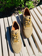 Кросівки чоловічі тактичні ShoesBand Пісочні Натуральний нубук + перфорована шкіра з німецької шкіряною підкладкою 41 (27 см) (S38011) - зображення 6