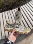 Кросівки чоловічі тактичні ShoesBand камуфляжні Хакі Надміцна натуральна замша розмір 42 (28,0 см) - зображення 10
