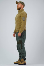 Военная тактическая кофта Флисовая ВСУ Soldier Койот L размер - изображение 4