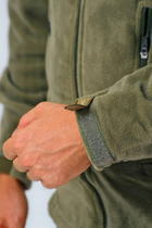 Військова тактична кофта флісова ЗСУ Soldier колір олива 46 розмір - зображення 4