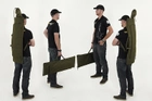 Сумка для транспортировки оружия 100 см Black,8FIELDS - изображение 6
