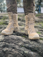Тактичні черевики Vaneda, військові черевики, берці військові, кайот 43р - зображення 1