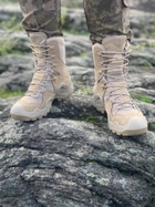 Тактичні черевики Vaneda, військові черевики, берці військові, кайот 44р - зображення 2