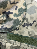 Балаклава военная пиксель ЗСУ ММ14 флисовая зимняя Размер ХЛ 60-64 - изображение 5