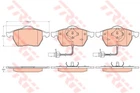 Колодка тормозов. диск. AUDI A4, A6, SKODA SUPERB, VW PASSAT передн. (выр-во TRW) TRW (GDB1307)