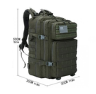 Рюкзак тактичний Smartex 3P Tactical 45 ST-090 army green - зображення 3