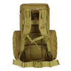 Рюкзак тактичний військовий Protector plus S408 70л штурмовий із системою Molle coyote brown - зображення 3