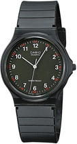 Наручные прочные часы Casio MQ-24-1BLLGF Черные