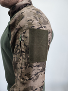 Тактическая рубашка UBACS LeRoy цвет – мультикам+олива (54) - изображение 3