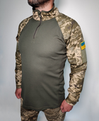 Тактическая рубашка UBACS LeRoy цвет - пиксель-олива (58) - изображение 1
