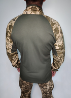Тактическая рубашка UBACS LeRoy цвет - пиксель-олива (48) - изображение 2