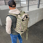Чоловічий тактичний рюкзак 30 літрів піксель Voin - зображення 7