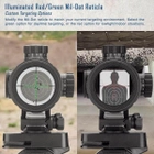 Прицел оптический Barska SWAT-AR Tactical 1-4x28 (IR Mil-Dot R/G) + mount Brsk(S)14967 - изображение 5