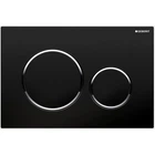 Клавиша смыва Geberit Sigma20 черный/хром/черный 115.882.KМ.1