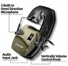 Активні тактичні навушники ZOHAN EM054 Green - зображення 2
