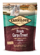 Сухой корм для кошек Carnilove Fresh для стерилизованных с карпом и форелью