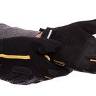 Рукавички тактичні, військові рукавички, багатоцільові рукавички Розмір XL Чорно-жовті BC-5629 - зображення 4