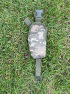 Подсумок для гранаты molle тактический навесной на бронежилет 12×10×6см пиксель - изображение 4
