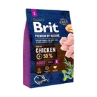 Сухий корм Brit Premium Adult S для дорослих собак дрібних порід зі смаком курки