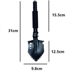 Багатофункціональна саперна лопата 5 до 1 Sapper Shovel - зображення 3