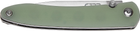 Нож CJRB Knives Ria SW 12C27N G10 Mint green (27980293) - изображение 3