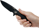 Ніж CJRB Knives Scoria BB AR-RPM9 Steel G10 Black (27980310) - зображення 5