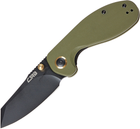 Нож CJRB Knives Maileah L Black Blade AR-RPM9 Steel G10 Green (27980314) - изображение 1