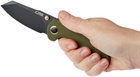 Нож CJRB Knives Maileah L Black Blade AR-RPM9 Steel G10 Green (27980314) - изображение 5