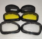 Тактические очки Daisy C5 со сменными линзами / Поляризованные / 4 линзы - изображение 5
