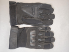 Тактические полнопалые перчатки Eagle ST-1 XL Чёрные с усиленным протектором - изображение 7