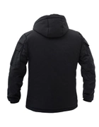 Куртка зимняя тактическая на молнии с капюшоном XL polk black - изображение 4