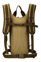 Рюкзак тактический спортивный для гидратора Protector Plus S453 coyote - изображение 10