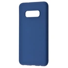Чехол силиконовый VVave Premium Colorful Silicone Case (TPU) для Samsung Galaxy S10E (G970F) blue