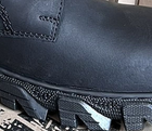 Берці черевики тактичні "SAFARI" РКПН прошиті шкіра 40 розмір Чорні - зображення 6