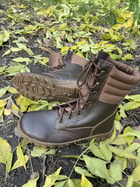 Берцы зимние облегченные, обувь для военных KROK BЗ1, 42 размер, коричневые, 01.42 - изображение 3
