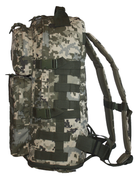 Тактический рюкзак трансформер на 40-60 литров с поясным ремнем Пиксель - изображение 4