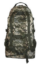 Тактический рюкзак трансформер на 40-60 литров с поясным ремнем Пиксель - изображение 6