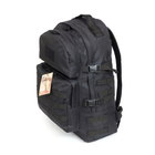 Походный тактический рюкзак на 40 литров чёрный - изображение 1