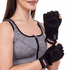 Перчатки тактические без пальцев , военные перчатки, перчатки многоцелевые размер XL Черные SB-161591 - изображение 11