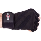 Тактические перчатки без пальцев , военные перчатки, перчатки многоцелевые размер XXL Черные SB-161070 - изображение 5